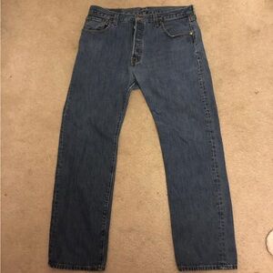 Levi's Blue Straight Jeans Classic Denim
